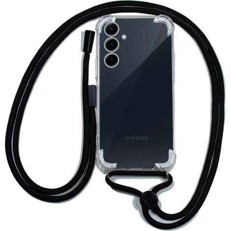 Carcasa COOL para Samsung A556 Galaxy A55 5G Cordón Negro