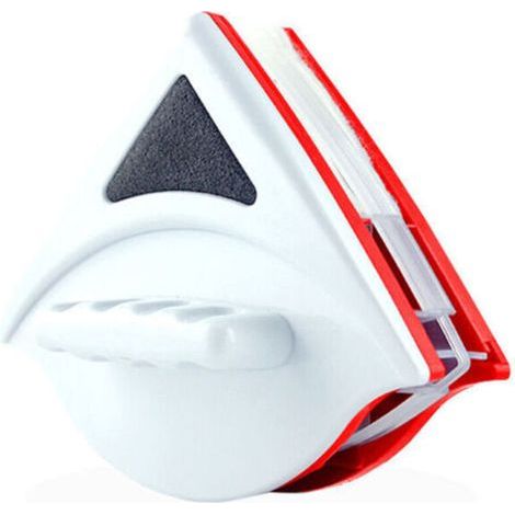 Lave Vitre Magnétique, Nettoyeur Vitre, Double Face pour Fenêtres de 15-24 mm, Professionnel, Comprend 6 Éponges, 4 Balais d'Essuie-Glace et 12 Ajusteurs d'Éponge au Total (Nettoyeur) (1/4)