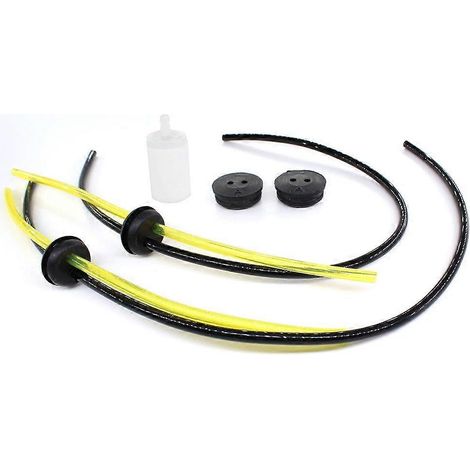 Kit de filtre et passe-câble pour conduite de carburant (2 pièces) pour souffleur de feuilles Redmax n° 570988101 EB7000 EB7000RH EB7001 EBZ510 EBZ5150 EBZ7100 EBZ7150 (1/5)