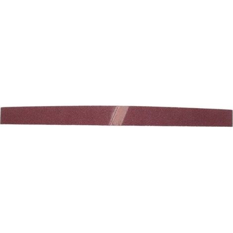 15 Bandes Abrasives en Aluminium Oxyde 1x30 Pouces Polyvalentes pour Ponceuse à Bande-Crezuo (1/4)