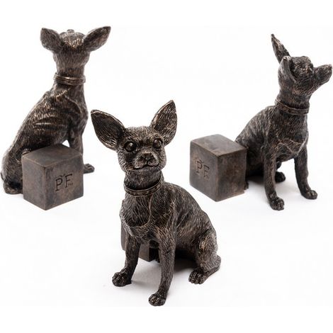 Chihuahua Plant Pot Feet - Set of 3 - L5 x W6 x H9.5 cm