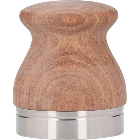 Kaffeestößel aus Edelstahl mit Holzgriff – 53 mm Pulverpresse – Barista-Zubehör (1/5)
