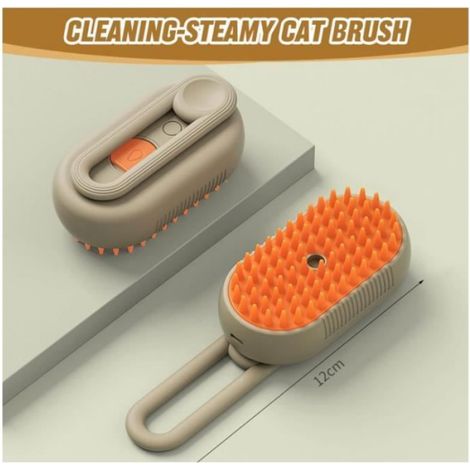 Brosse à Vapeur 3 en 1 - Épilation - Massage - Nettoyage (1/4)