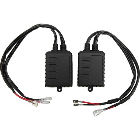 Lot de 2 résistances de charge C19 H1 pour LED, annuleur d'erreur Canbus, décodage sans câblage, compatible feux de voiture. (1/5)