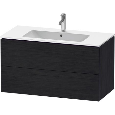 Duravit L-Cube bâti-support lavabo suspendu, 2 tiroirs,