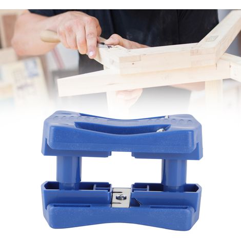 Défonceuse Manuelle pour Menuisier Outils de Décoration et Réparation de Bois avec Lame Courbe et Droite -KZQ (1/5)