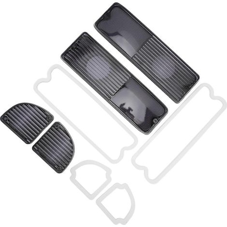 Ensemble de verres de rétroviseur arrière avec joints 110216 Ensemble de lentilles de feu arrière/de recul de remplacement pour pick-up Chevy