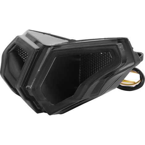 LED-Motorradrücklicht mit Blinker und Bremslicht für DUCATI 848, 1098, 1198 (2007–2014), universelle rote Optik (1/5)