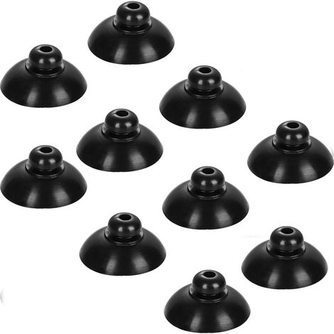 10 Diamètres Ventouses Aquarium Fish Tank Ventouse Clip Ventouse Noir Support De Ventouse pour Pompe De Réservoir,Aquarium Ventouse Ventouses (1/5)