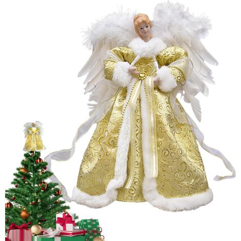 Angel - LED Éclairé - Pour Arbre De Noël - Décoration Festive Intérieure Extérieure - 1 Pièce (1/5)