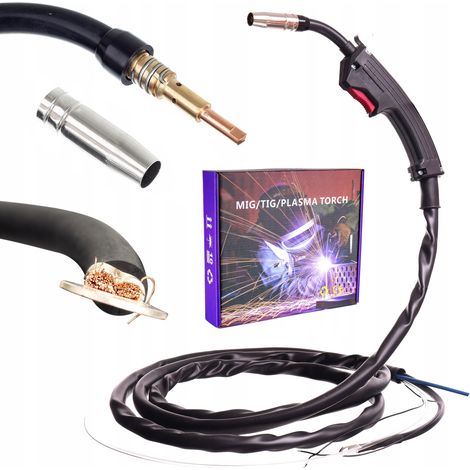ANTORCHA DE SOLDADURA MIG MAG 3M SIN EURO SIN ELECTROVÁLVULA AUTOPROTECCIÓN