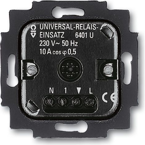 BUSCH JAEGER 6401U-102 RELAIS UNIVERSEL (1/2)