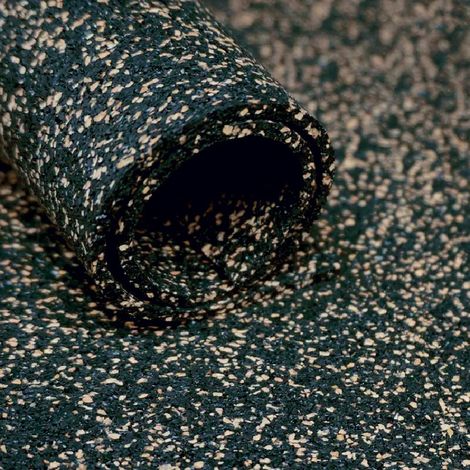 Naturasol – Sous-couche acoustique en liège et caoutchouc 2,5 mm – Isolation jusqu'à 21 dB – Pour parquet massif et contrecollé – 15 m²/colis