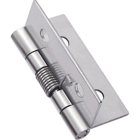 Charnières à ressort automatique 4 pièces – Acier inoxydable 304 – Résistantes à la corrosion – Pour portes invisibles – Dimensions 38x32mm (1/5)