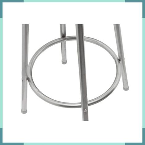 Tabourets de bar - 60560 - Lot de 2 - Marron - Hauteur siège 75 cm (1/4)