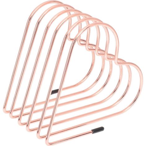 Fermalibri decorativo in metallo a forma di cuore per riporre oggetti. (1/5)