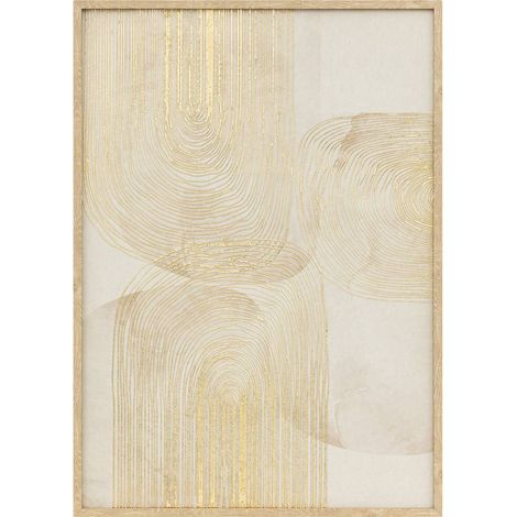 Gerahmte bedruckte Leinwand Elin 50x70cm - Atmosphera créateur d'intérieur (1/4)