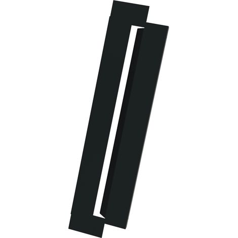 DECOCLIM - Lot de 2 joues latérales en alu anthracite taille XL - DECOCLIM-23AXL7016-JLAT (1/3)