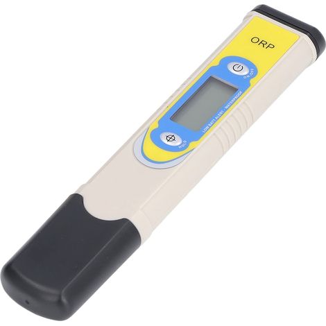 Wasserqualitätstester, hochauflösender, hochstabiler ORP-Tester mit hintergrundbeleuchtetem LCD-Bildschirm für Aquarien, Aquakultur und Schwimmbäder. (1/5)
