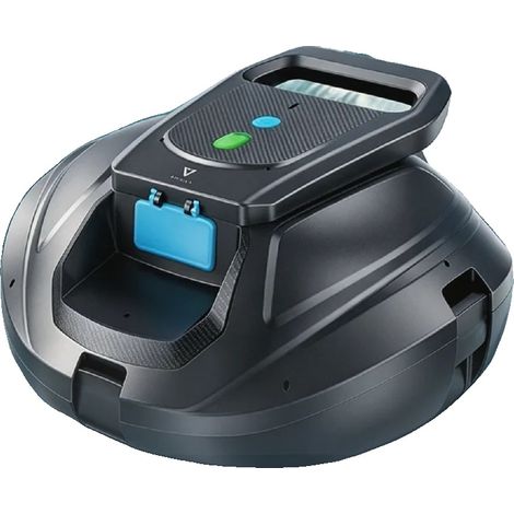 Aspirateur de piscine, nettoyage à double moteur, 130 minutes d'autonomie, noir (1/2)