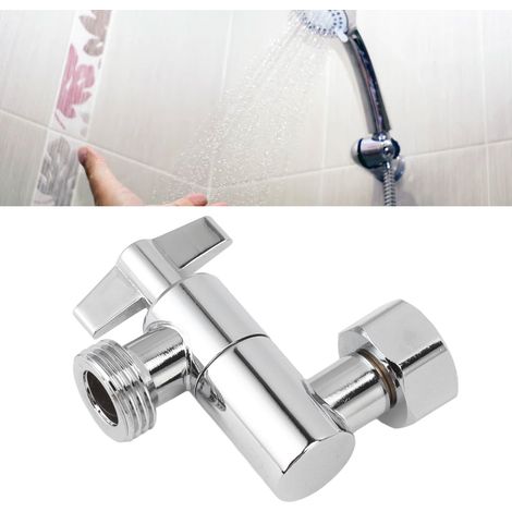 Adaptateur de douchette à main, coude de douche à 135 degrés, raccord en cuivre, adaptateur de pommeau de douche (1/5)