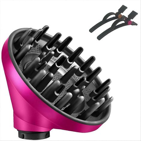 Diffuseur pour fer à friser convertible, buse de séchage adaptée, accessoire coiffant polyvalent, embout diffuseur pour boucles, modèle A, sèche-cheveux professionnel, volume et définition, cheveux bo (1/5)