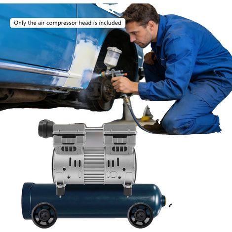 Tête de pompe de compresseur d'air, 750W, 220V, 8 bar, 125 L/min, Niveau sonore 69 dB (1/5)