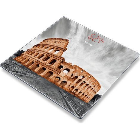 Beurer GS 215 Rome Personenwaage digital Wägebereich (max.)=180 kg Glas, Multi-Color (1/3)