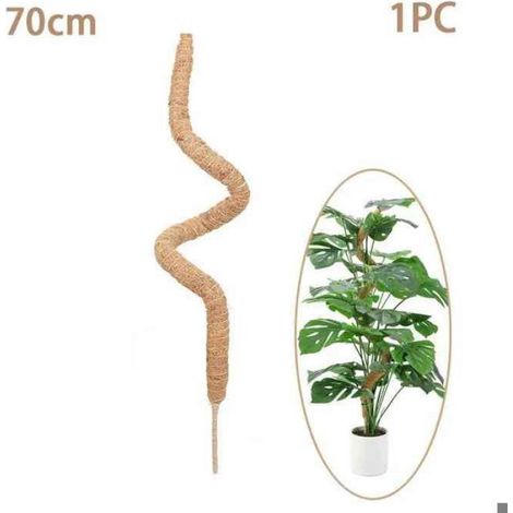 Serre de jardinage,Poteau d'escalade pour plantes,anciers d'ampli courbé,sculpture libre,pôle de mousse,colonne - 70cm Bendable