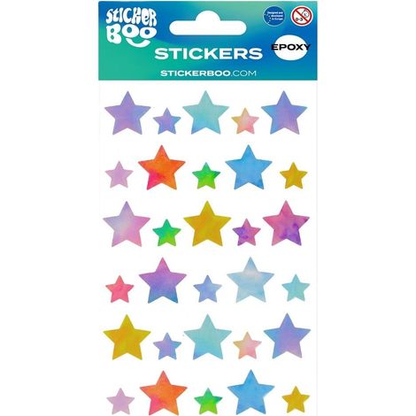 Sticker BOO Sterne