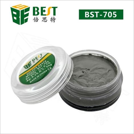 Estaño sin plomo en pasta para soldar (bote 30gr) BST-705 (1/2)