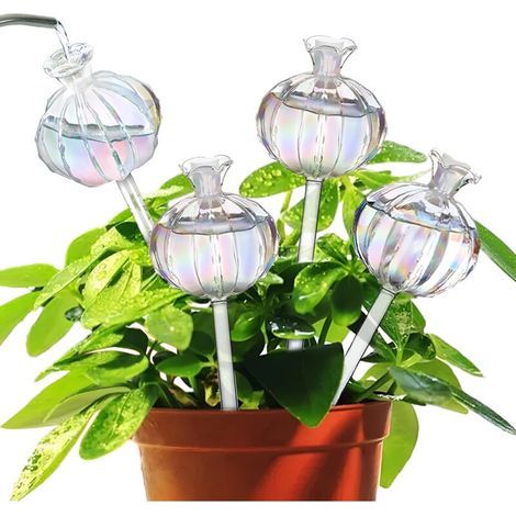 Globes d'arrosage pour plantes – Globes à arrosage automatique pour plantes d'intérieur, ampoules d'arrosage pour plantes de cactus (1/5)