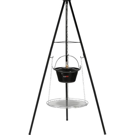 Hängegrill Dreibein und Hängekessel 49cm