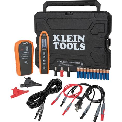Klein Tools Set de détecteur de circuit 12–480 V AC avec accessoires et mallette (1/5)