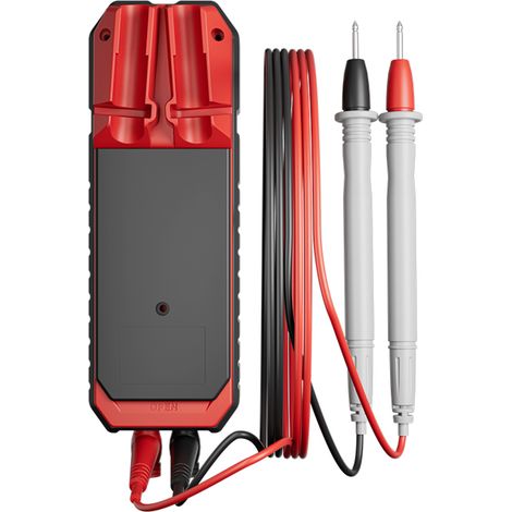 Détecteur de tension numérique AC/DC avec disjoncteur différentiel, écran LED, voyants lumineux et haute précision - Testeur de tension portable pour électriciens et maintenance NF-823 (1/5)