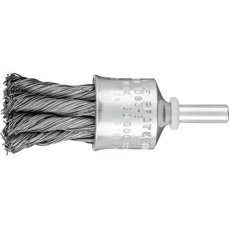 PFERD TOOLS Pinselbürste gezopft PBG Ø23 mm Schaft-Ø6 mm Stahl-Draht-Ø0,35 10 Stk (1/5)