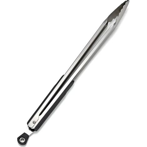 Pinze Barbecue Acciaio Inox Manico Antiscivolo Utensile Griglia