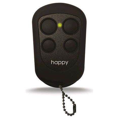 RADIOCOMANDO HAPPY WHY Colore NERO SICE MULTIFREQUENZA 4 Tasti UNIVERSALE