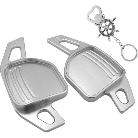 Prolunga per leva del cambio al volante - Compatibile con Audi A1 A7 A3 A4 A5 A6 A8 RS4 RS5 RS6 Q5 R8 Q7 TT TTS 2012-2016 - Lega di alluminio - Accessorio per cambio al volante