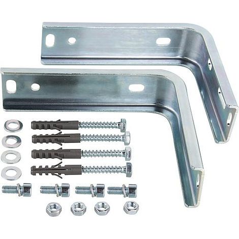 Kit support mural pour découpleur hydraulique DN25/DN32 pour entraxe 100,125,150mm