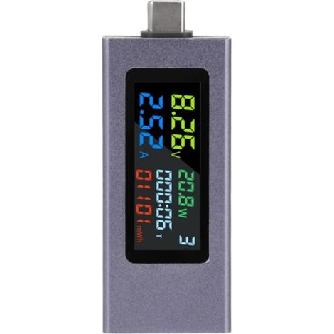 Testeur USB Type-C, multimètre numérique multifonction (tension, de V (1/5)