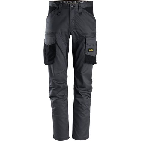 PANTALONE STRETCH SENZA GINOCCHIERA TG. 44 ACCIAIO (1/2)