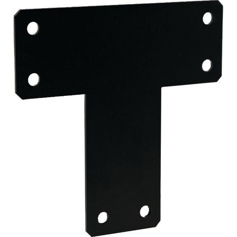 Simpson Strong Tie – Equerre de fixation en acier galvanisé S250GD+ZM310 – Longueur 90mm – Pour poutres et carports – Finition noire (1/2)