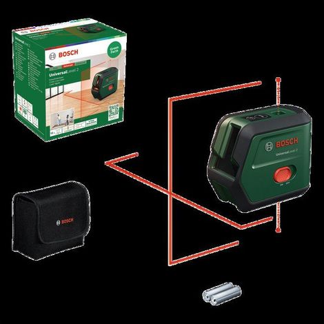 Nivel láser Bosch UniversalLevel 2 verde 12 metros (1/3)