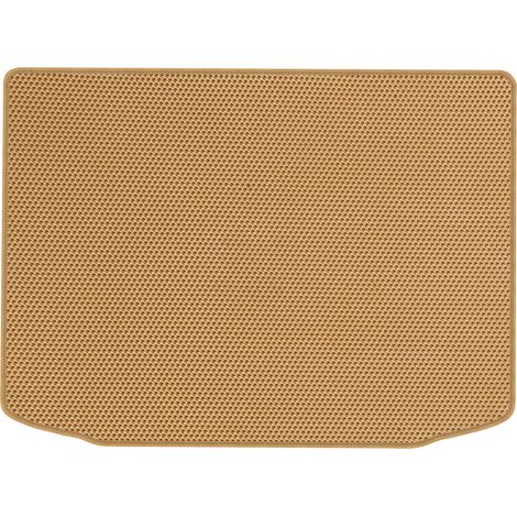 Tapis de coffre en EVA pour Mitsubishi ASX Crossover (à partir de 2010), motif nid d'abeille, beige (1/5)
