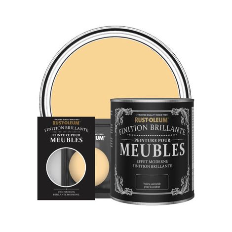 Peinture pour Meubles Brillante - Moutarde (1/2)