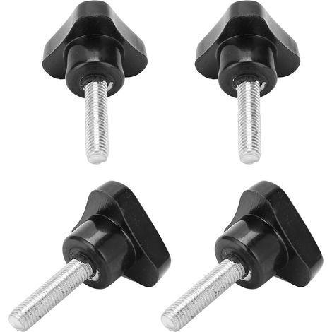 10 Stück Drehknopfbolzen, Handgriff, Drehknopfmutter, Schraube, Dreieck-Verriegelungsgriff, Hardware M5x20x20 (1/5)