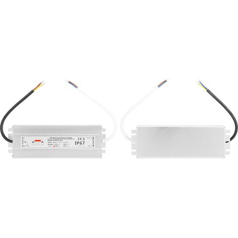 Alimentation pour ruban LED 24 V 120 W 5 A, étanche IP67, transformateur de commande LED (1/5)