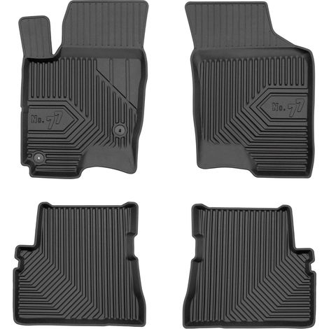 Tapis de Sol de Voiture pour Hyundai Getz 2002-2011 TPE Antidérapant Noir 4Pcs (1/5)