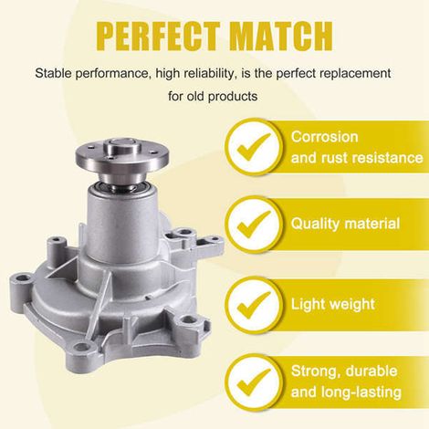 Water pumps MD970338 MD972457 (with screw) compatible with Mitsubishi (1/5)